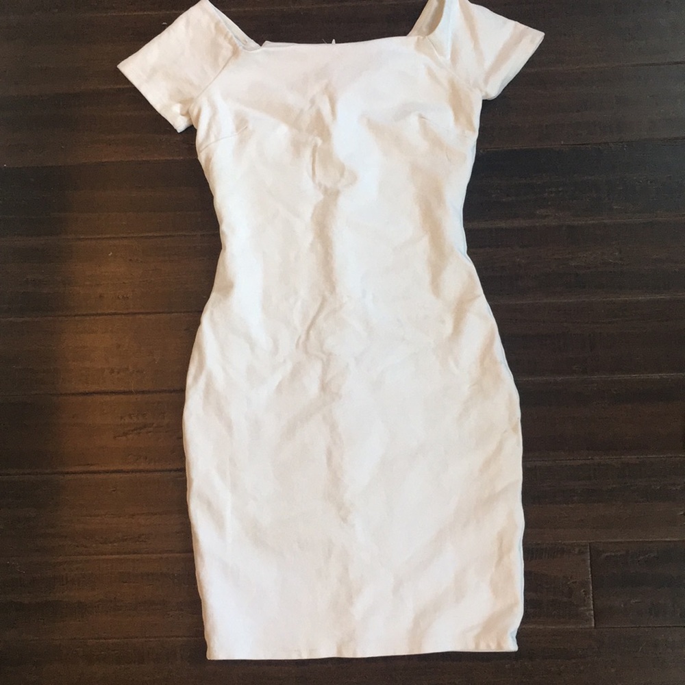 Lulu off shoulder white dress